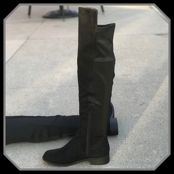 RESTOCK! Soda Twist Black over the Knee ridin BOOT - Picture 3 of 8